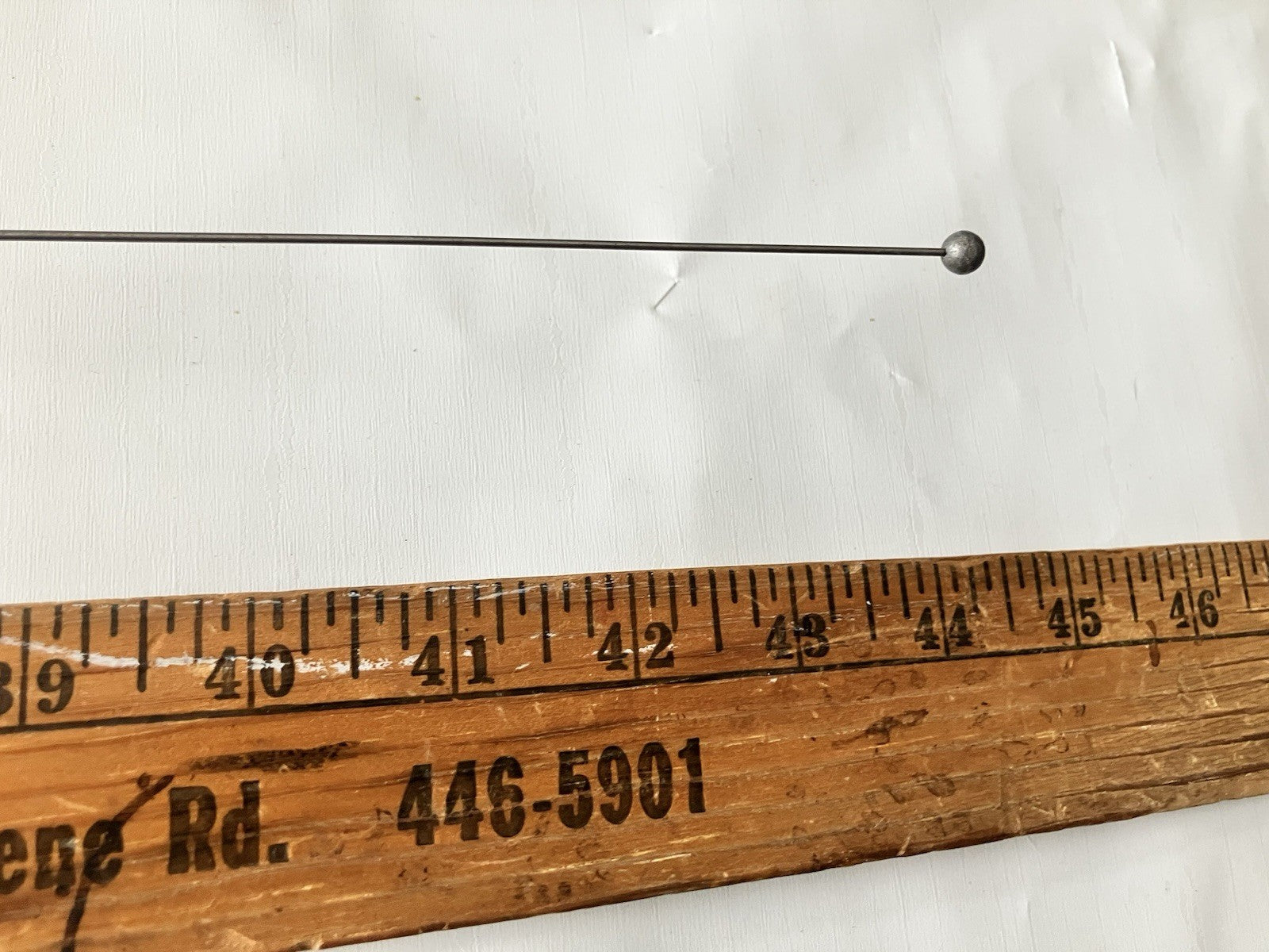 Vintage 44.5” Long Auto Antennae, Over 96” Of Cord