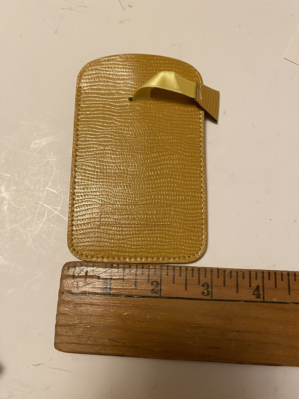 Levenger Leather Credit Card Holder New