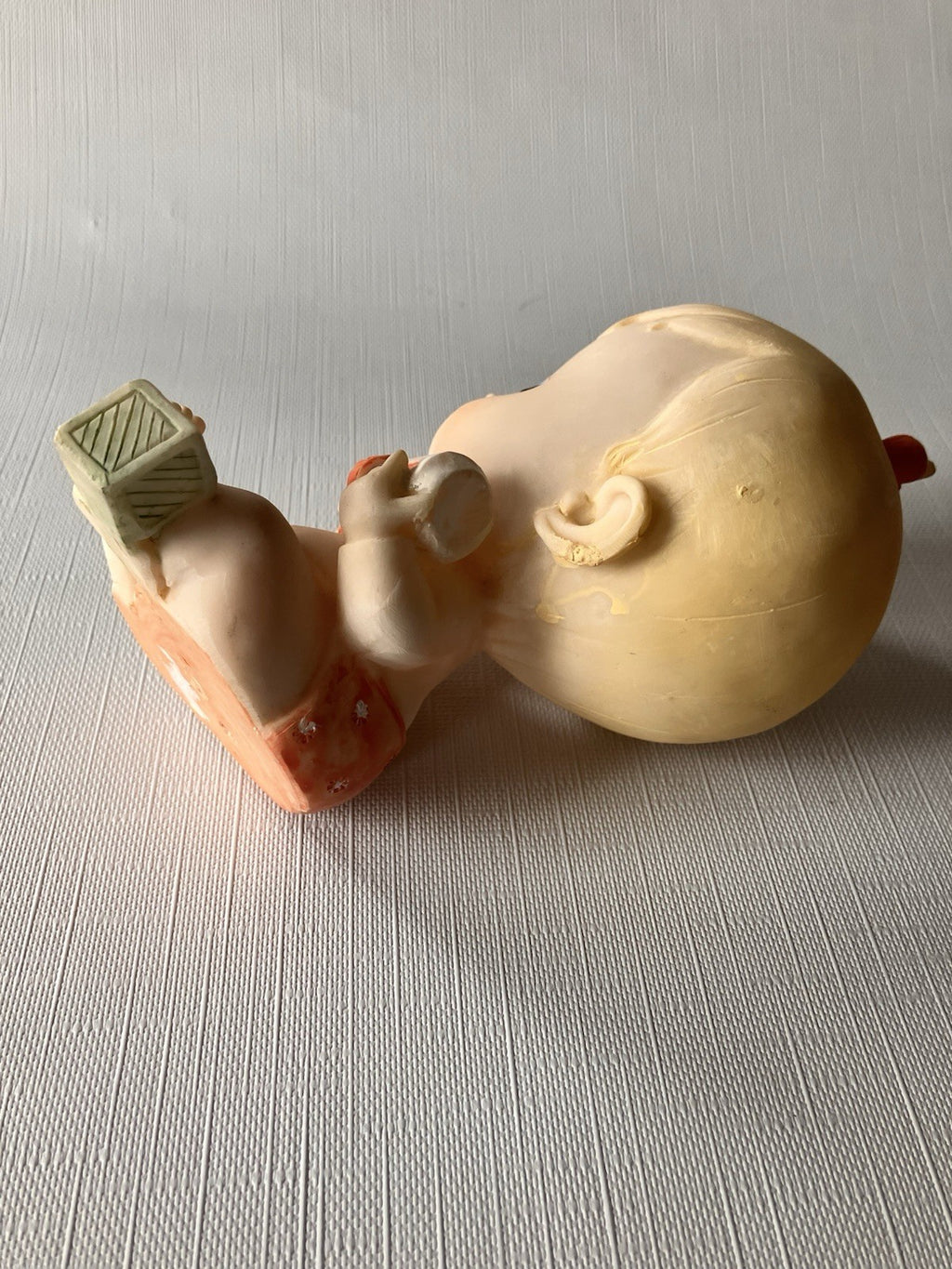 Vintage 1950s Baby Fine Anklets, Figurine And Botany Magazine