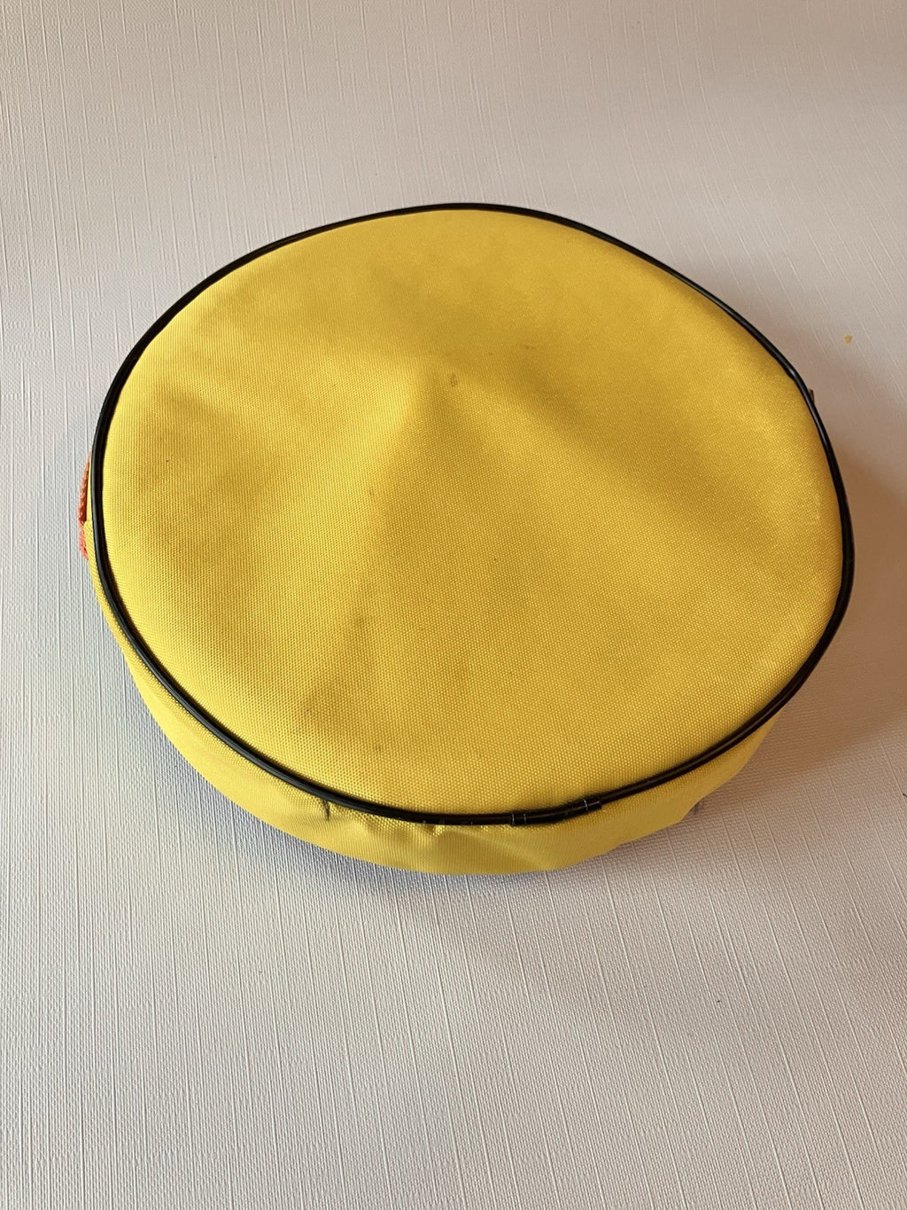 Vintage Child’s Tambourine/Triangle Set With Carrying Case. EVC!