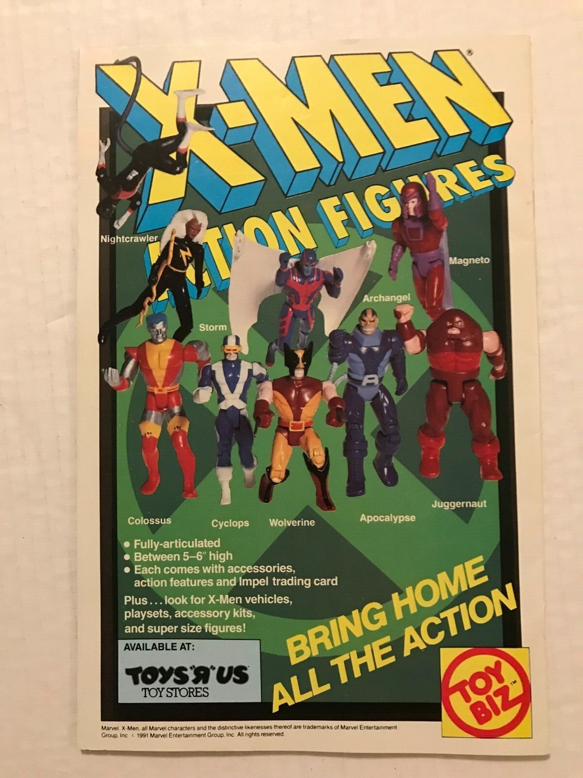 X-Men #1 -2 Different Covers X-Men #2 LOT of 3 1991