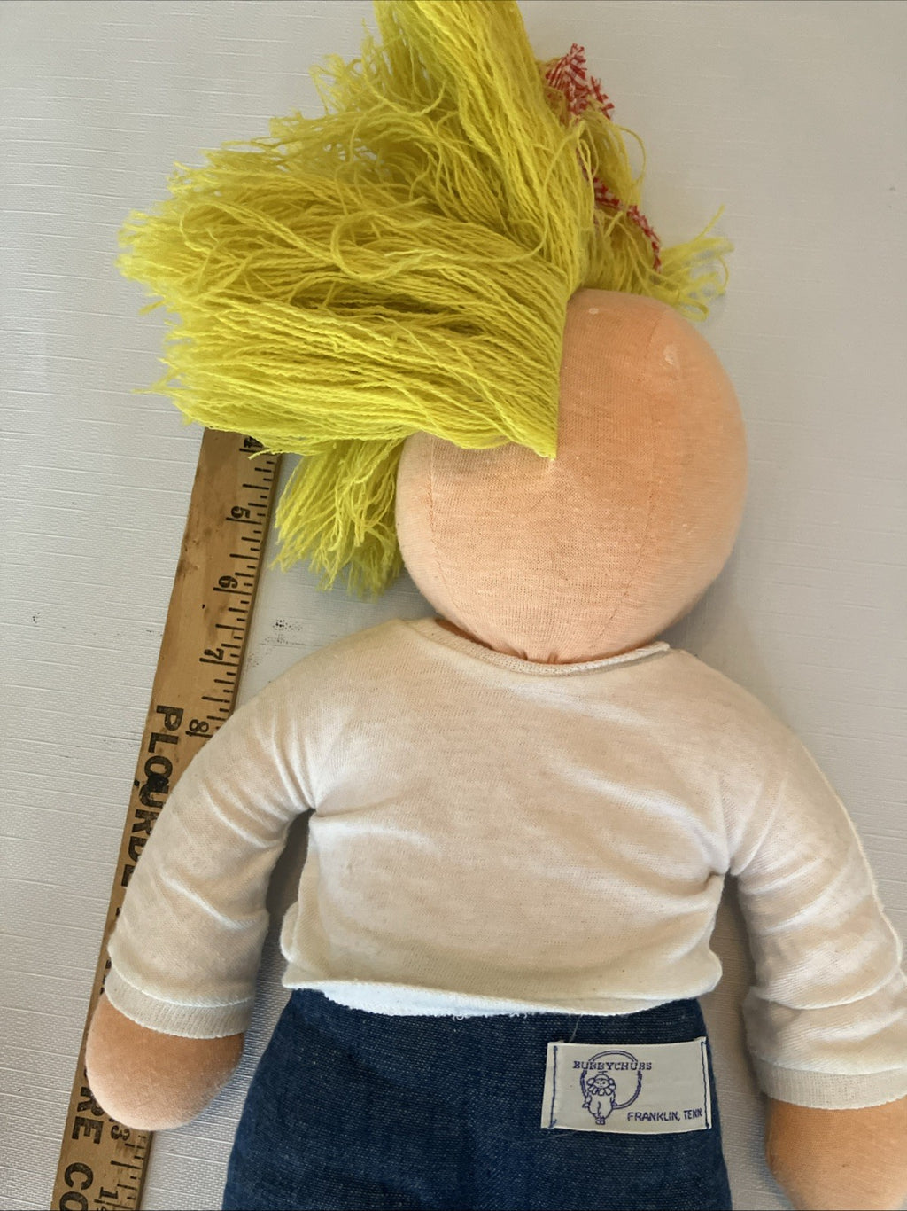 Rare Vintage Bubbychubs 16” “I Love You” Girl Doll Franklin, TN