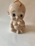 Vintage Baby 6” Tall Ceramic Figurine