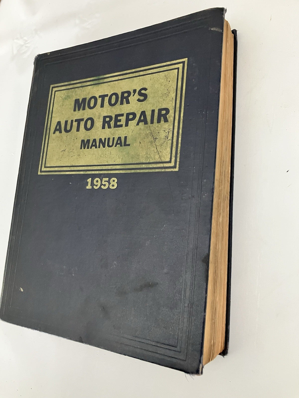 Vintage 1958 Motor's Auto Repair Manual 21st Edition