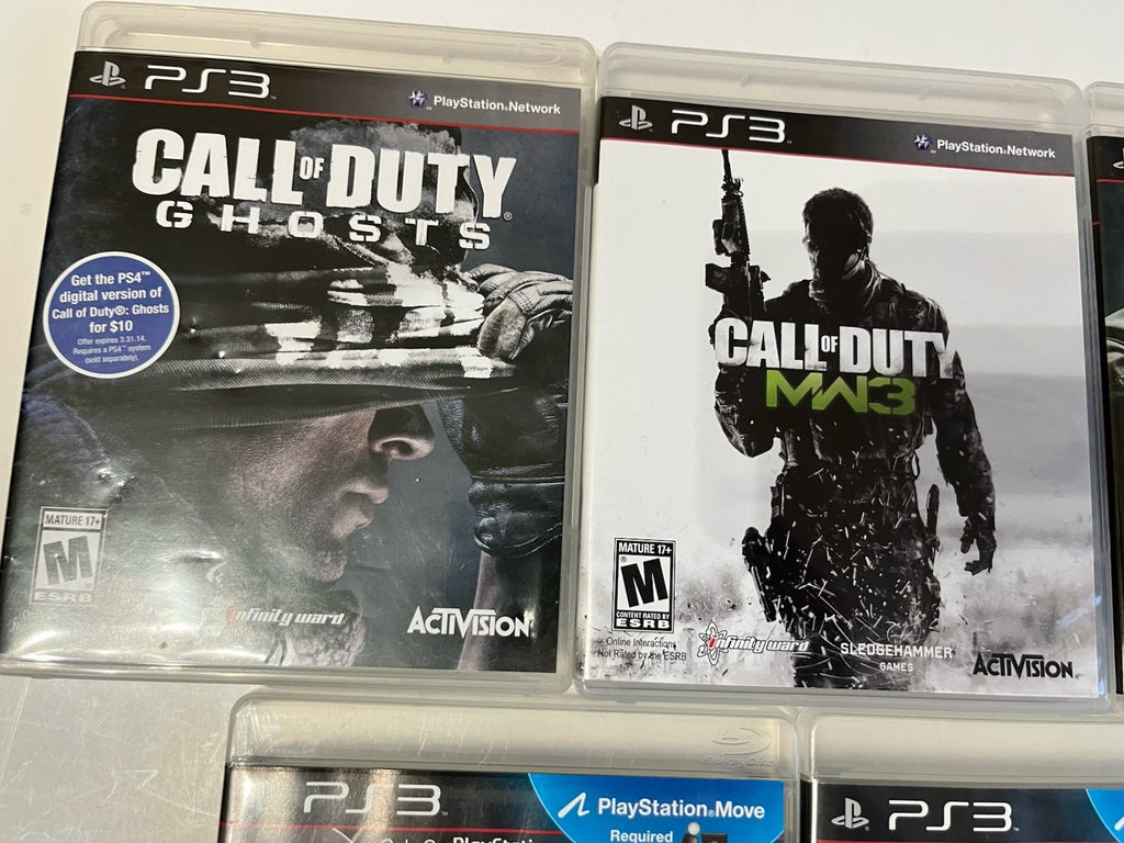 Lot of Playstation 3 games Call of Duty/ Micheal Jackson/Ufc