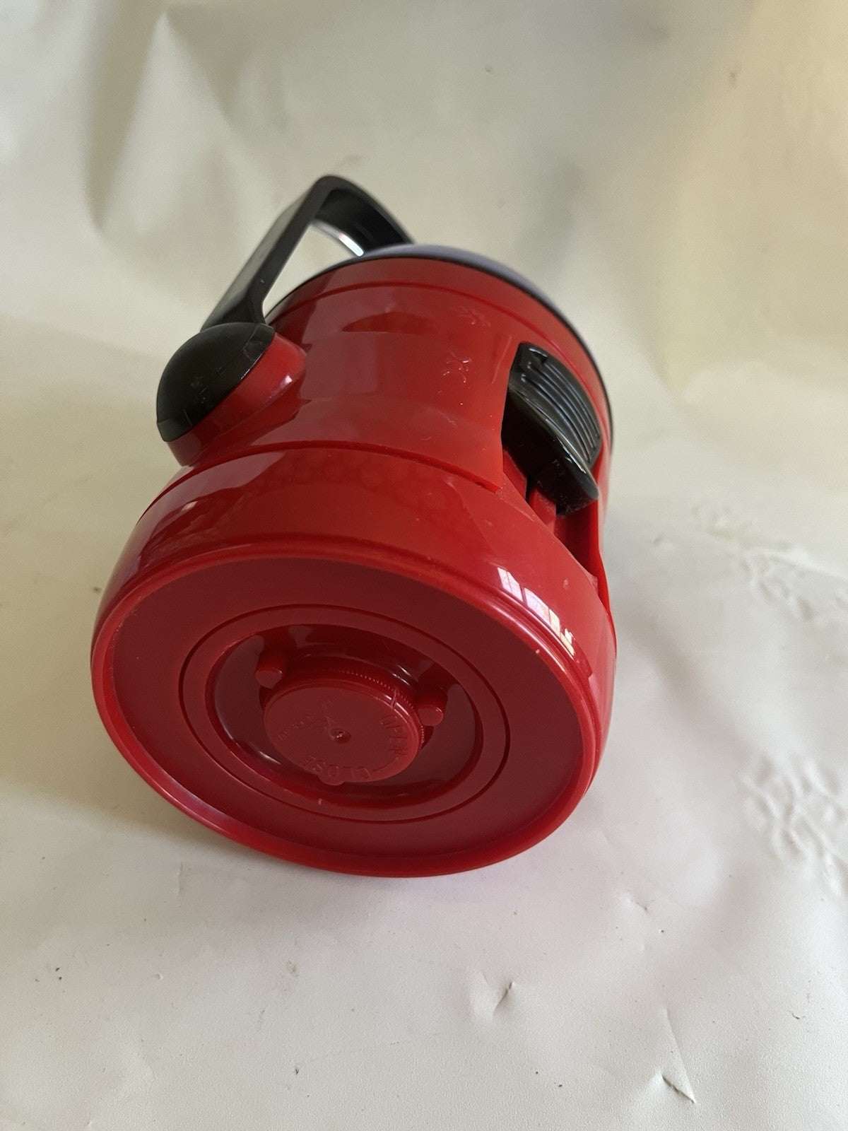 Marlboro Lantern Flashlight Lamp Camping Red With Handle Vintage