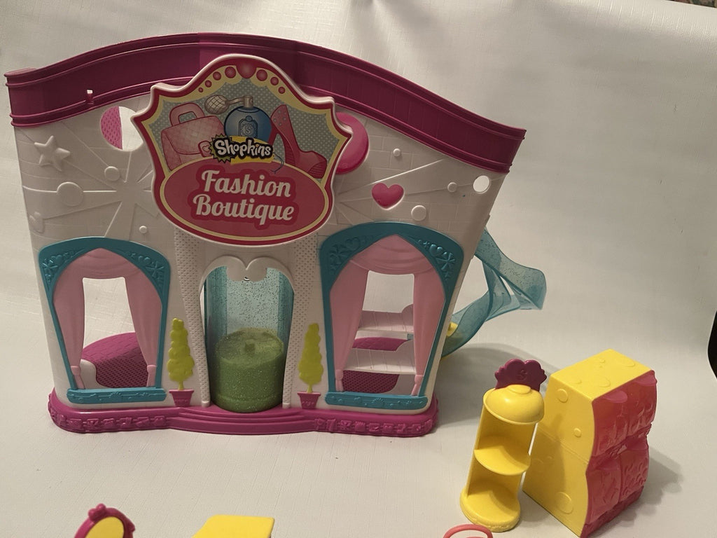 Season 3 Lot Shopkins Fashion Boutique And Hula Hut EUC 12 Total Figures