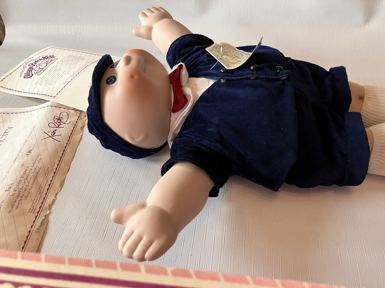 1984 Collectors Item Cabbage Patch Kids Jeffrey Nicholas Porcelain Doll #4884