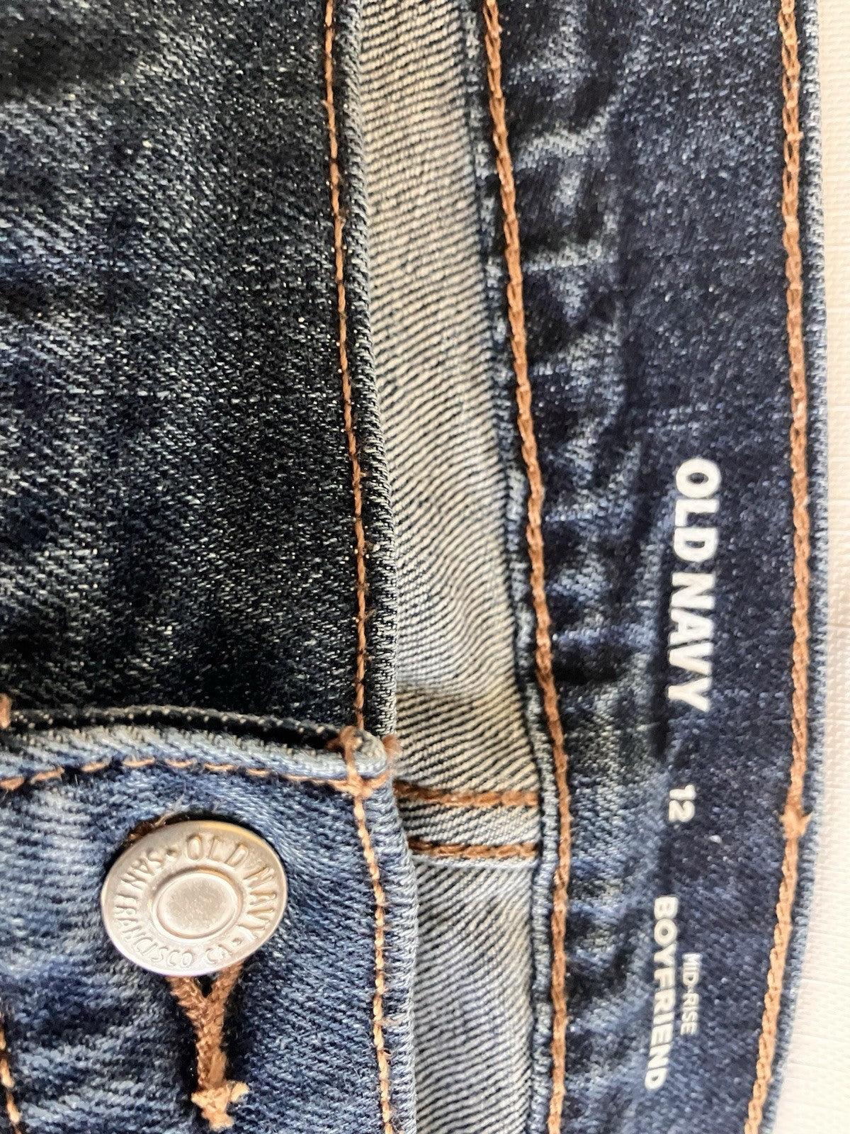 Old Navy Women’s Size 12 Hi-rise Boyfriend Jean
