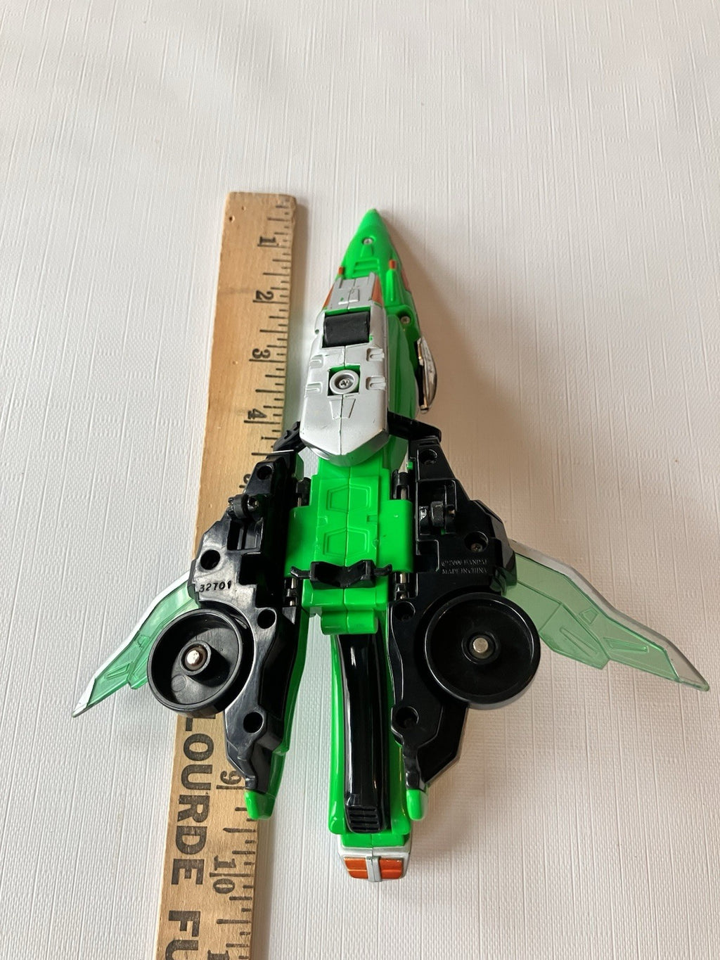 2001 Bandai Power Rangers Motorcycle-Green