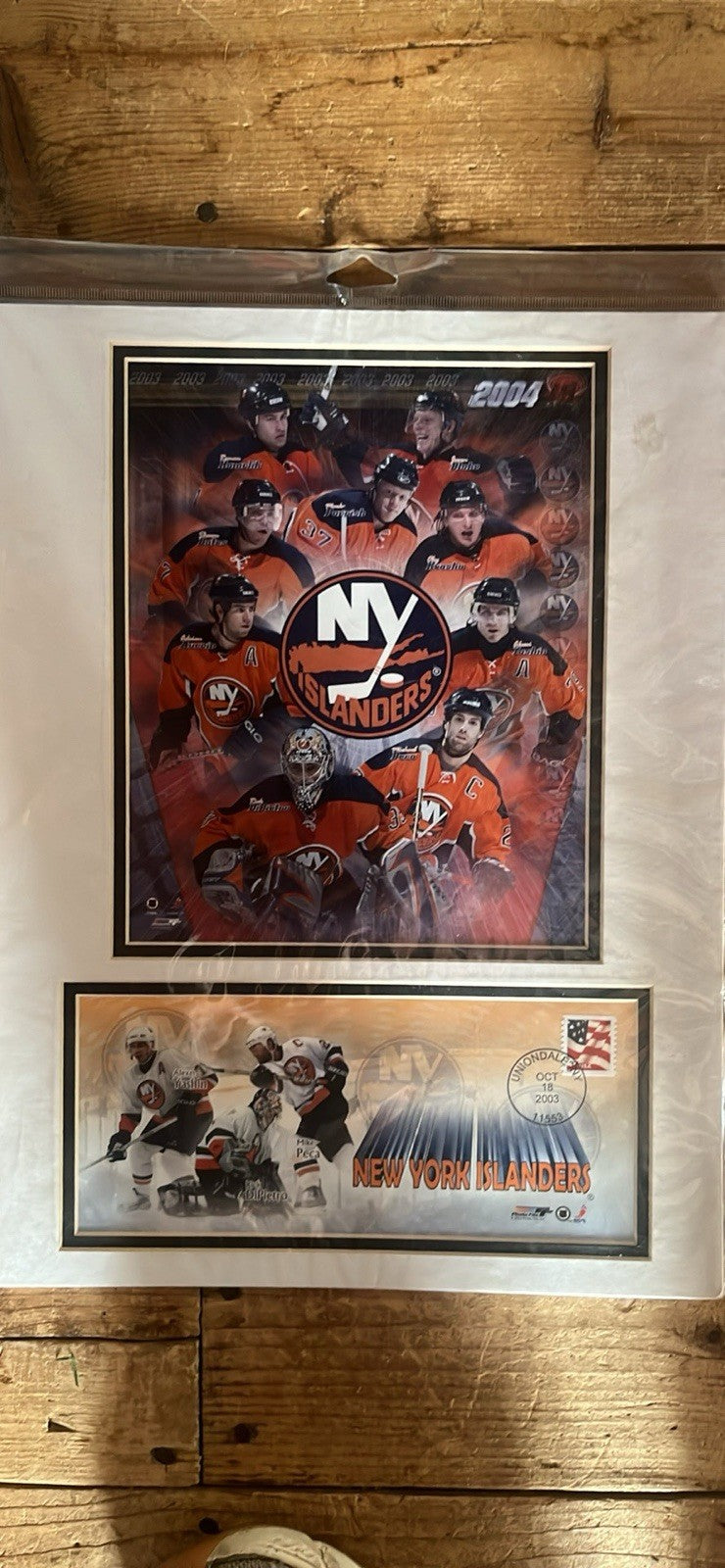New York Islanders 1st Day Envelope 10/18/2003