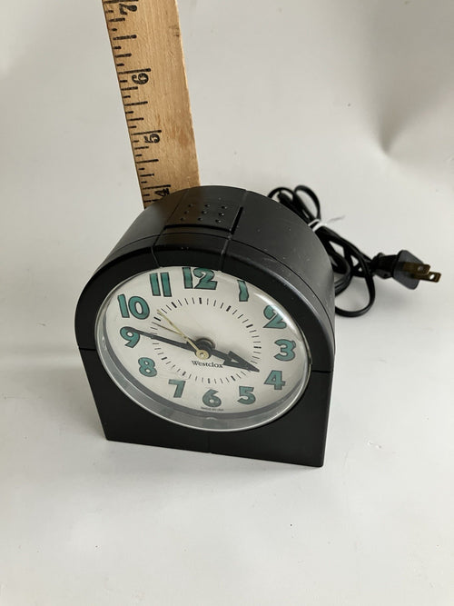 1997 Westclox Bedside Alarm Clock; Electric Plug In