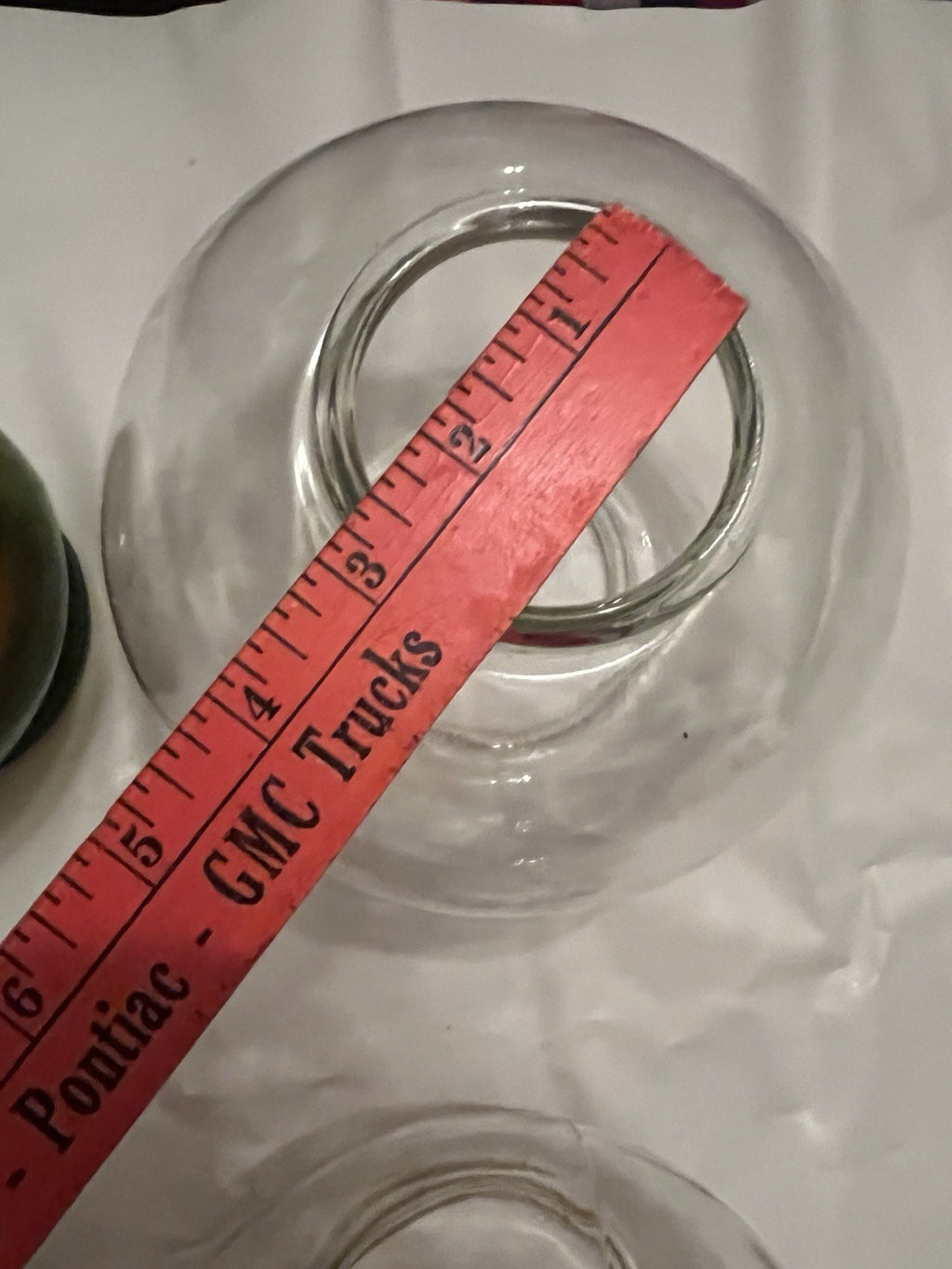 Vintage Amber Glass Hurricane Kerosene Lamp  With Original Glass Globe