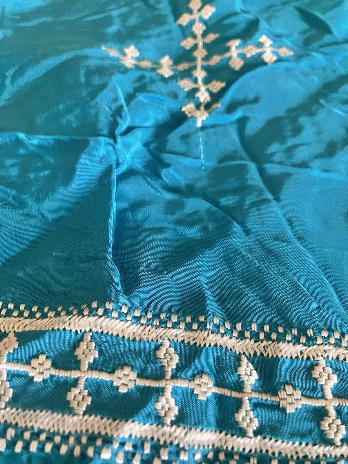 Vintage Women’s Afghan Scarf/Headdress Lot Of Four