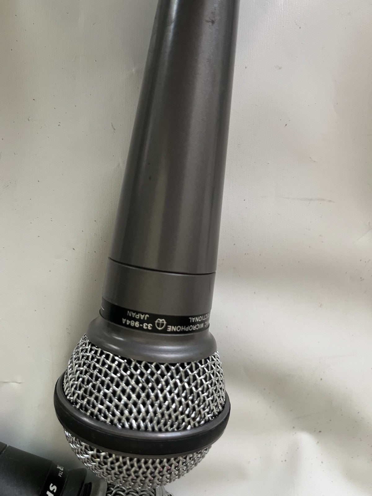 Lot of 2 Microphones Realistic Highball 33-984A/Starpower SP-9 & Cables Lot