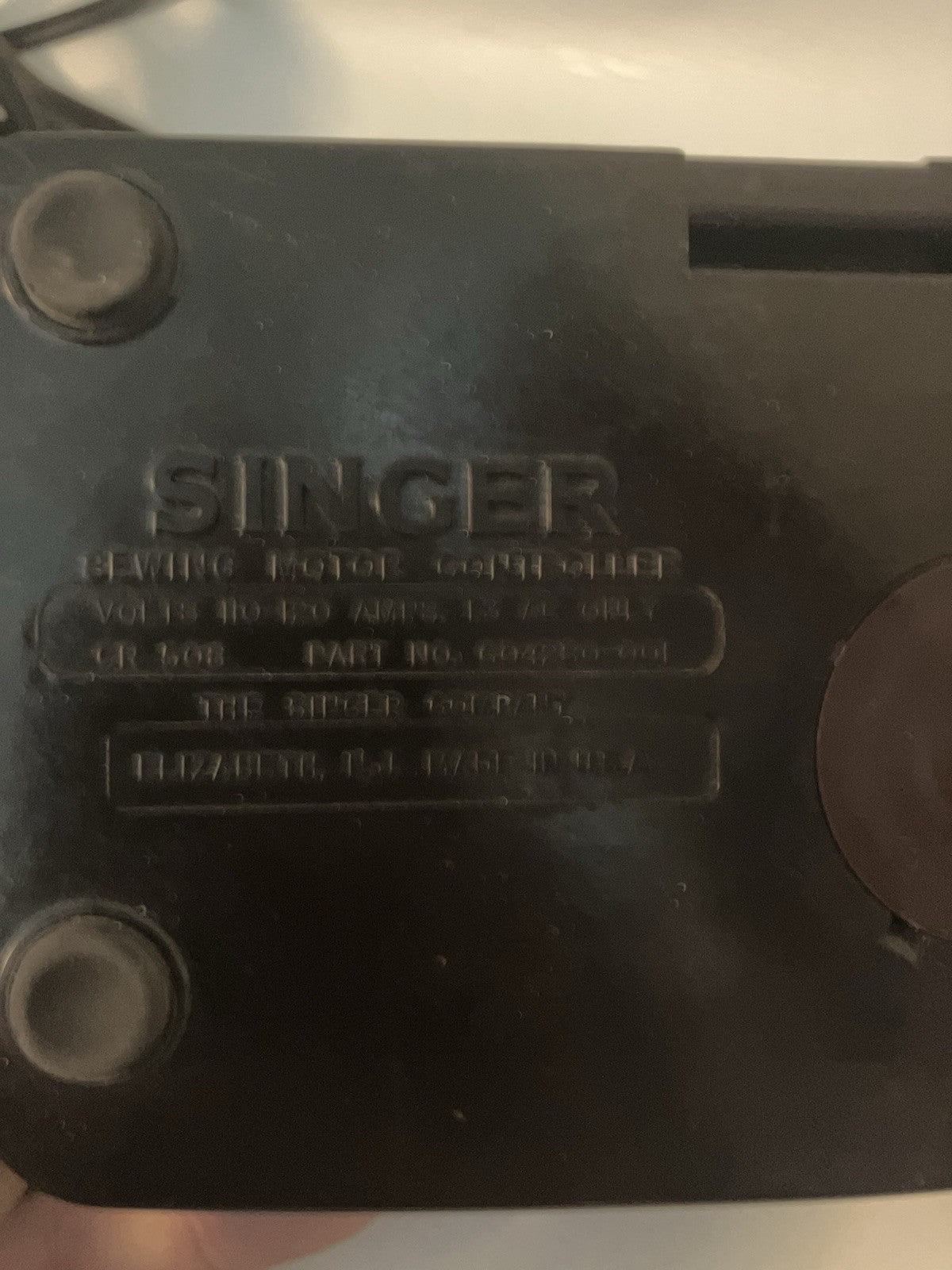 Vintage Singer Sewing Machine Foot Pedal Lot Of 3.
