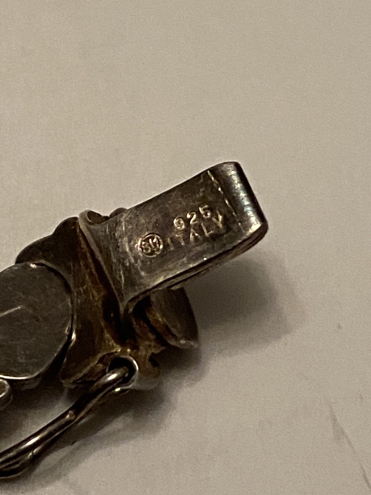 Vintage Sterling Silver, SU 925 Italy Bracelet 4 Gram