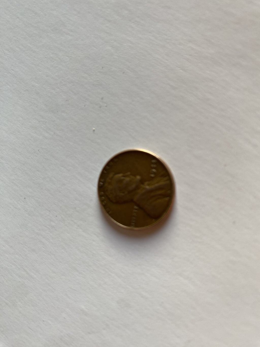 RARE 1944 Wheat Penny Error No Mint Mark “L” in Liberty Rim Error Cent Coin