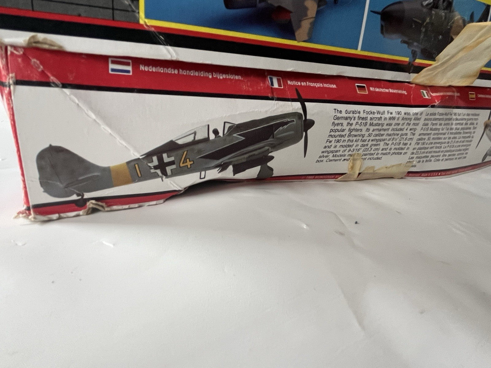 3-Vintage Model Kits  RF-101B Recon Kit; Reveal Yak-38 Forger; P-51B 1:48 Scale