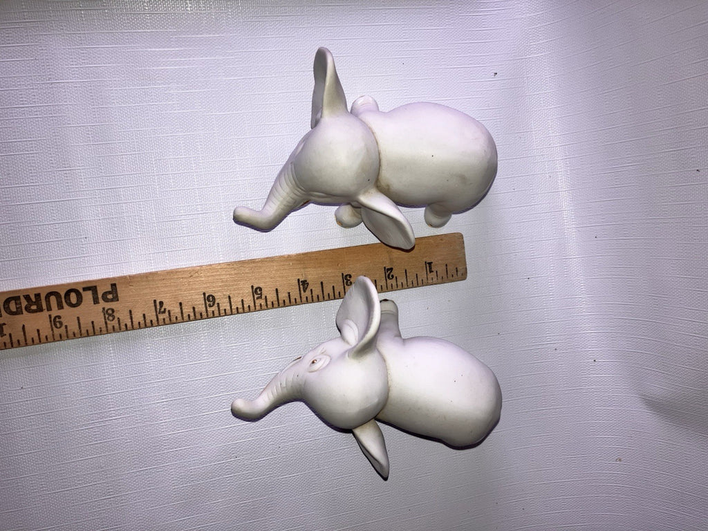 Vintage/ MCM Ceramic ArtMart Grey And Gold Pair EVC
