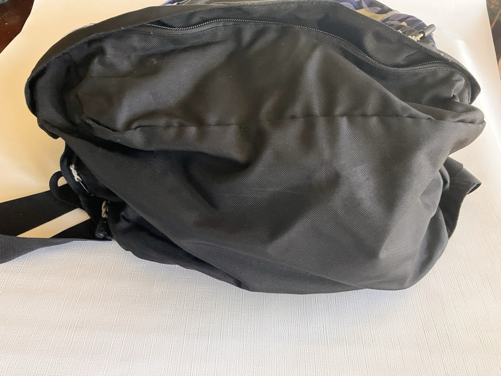L.L.Bean Purple Two Toned And White large Backpack NOT monogrammed!