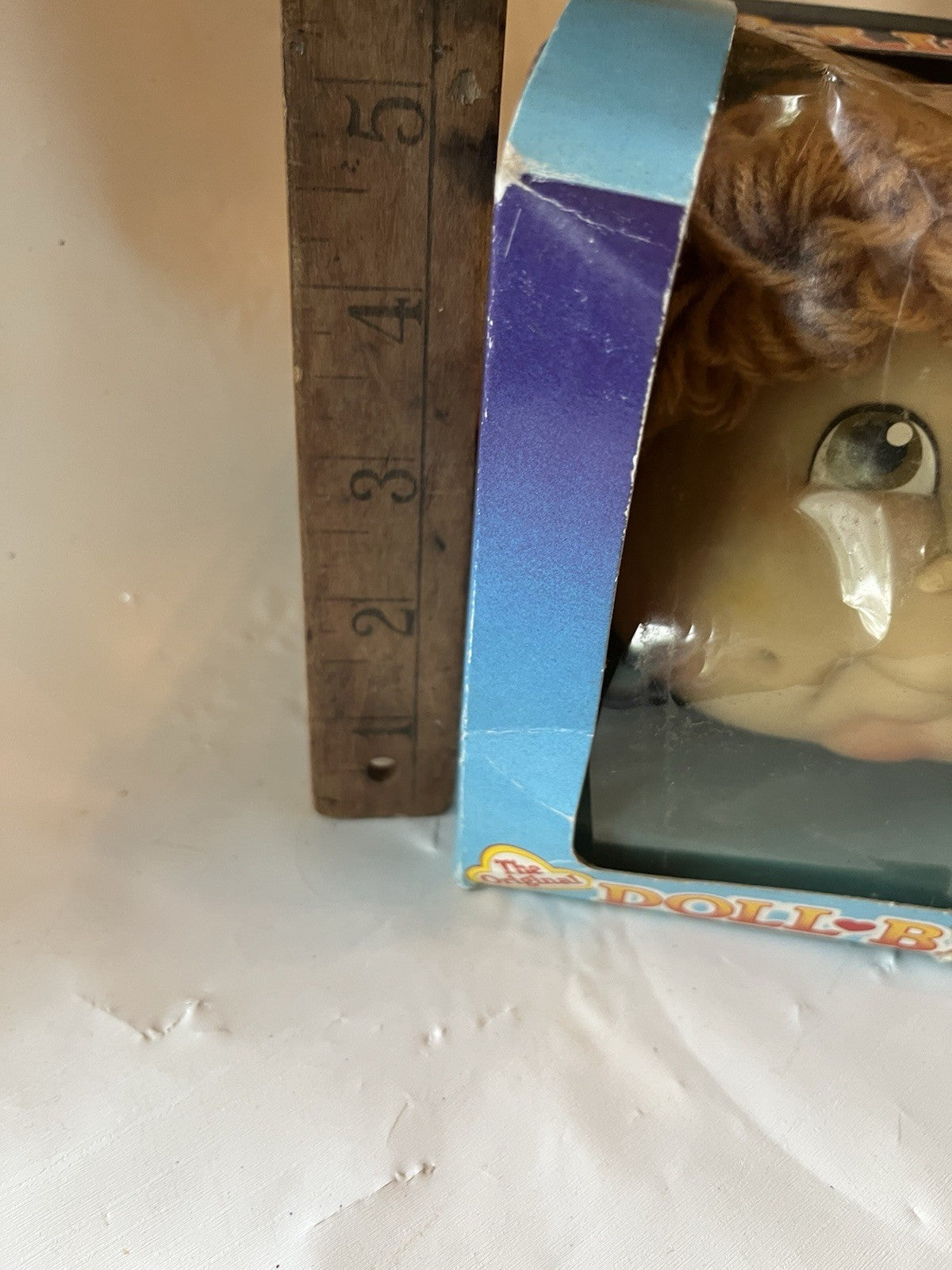 1984 Martha Nelson Thomas "The Original Doll Baby" Doll-Head W/ Original Box