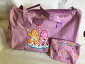Y2K Pink Care Bear Duffle Bag. EUC With Accessory Bag By FAB Starpoint