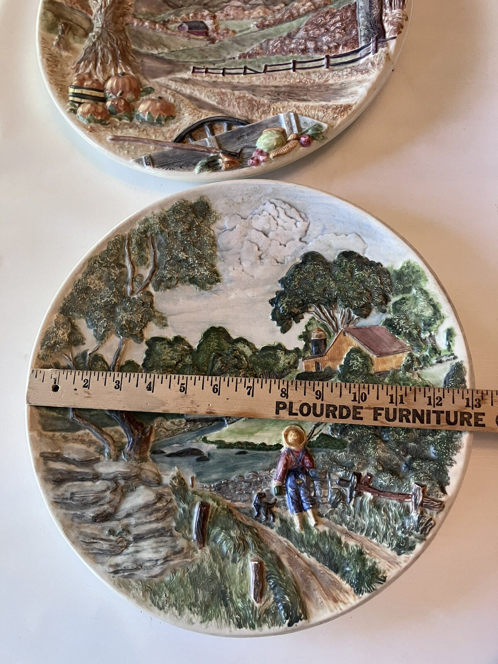 Pair Of Vintage Byron Molds. Spring/Autumn. EVC