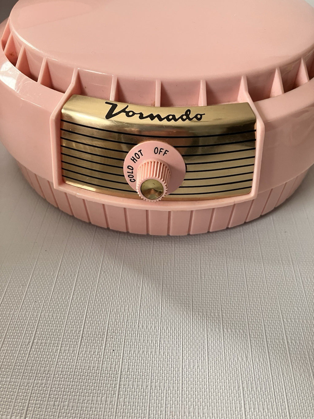 Vintage MCM Vornado Pink Bonnet Hair Dryer With Traveling Case And Extra Bonnet