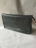 NOS 90’s Talbots Gray Crossbody Leather Bag-Made In Italy