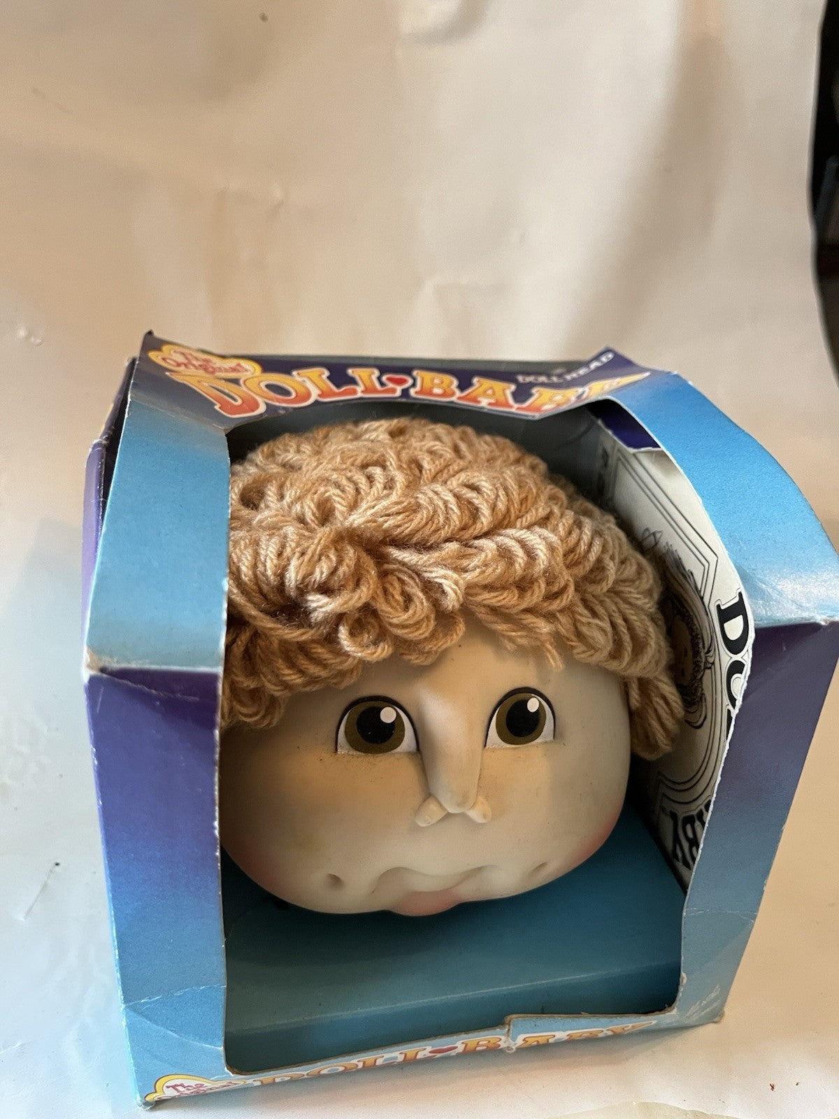 1984 Martha Nelson Thomas "The Original Doll Baby" Doll-Head W/ Original Box