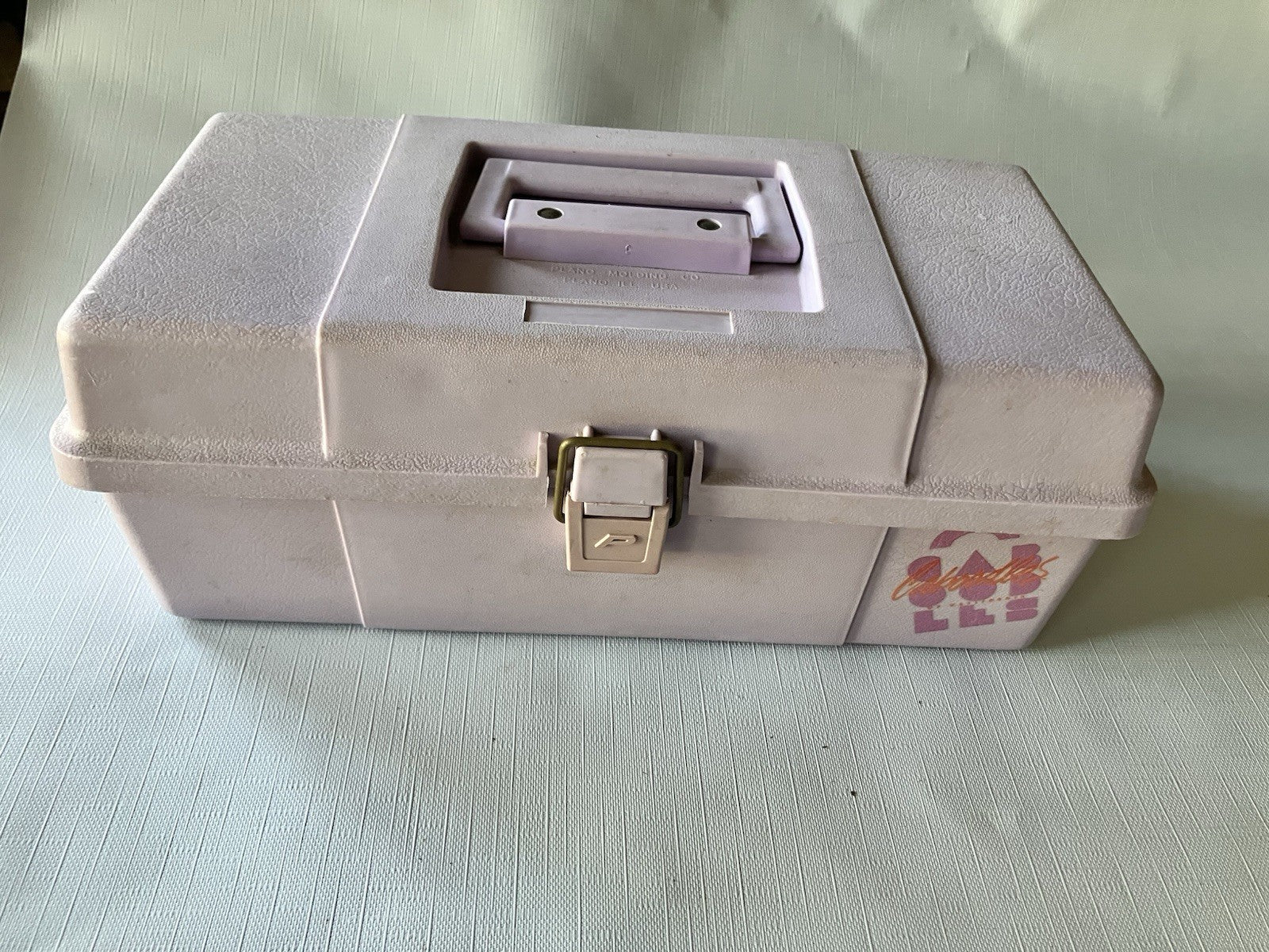 Vintage Caboodle Vanity Travel Case Make Up, Lavender-Purple