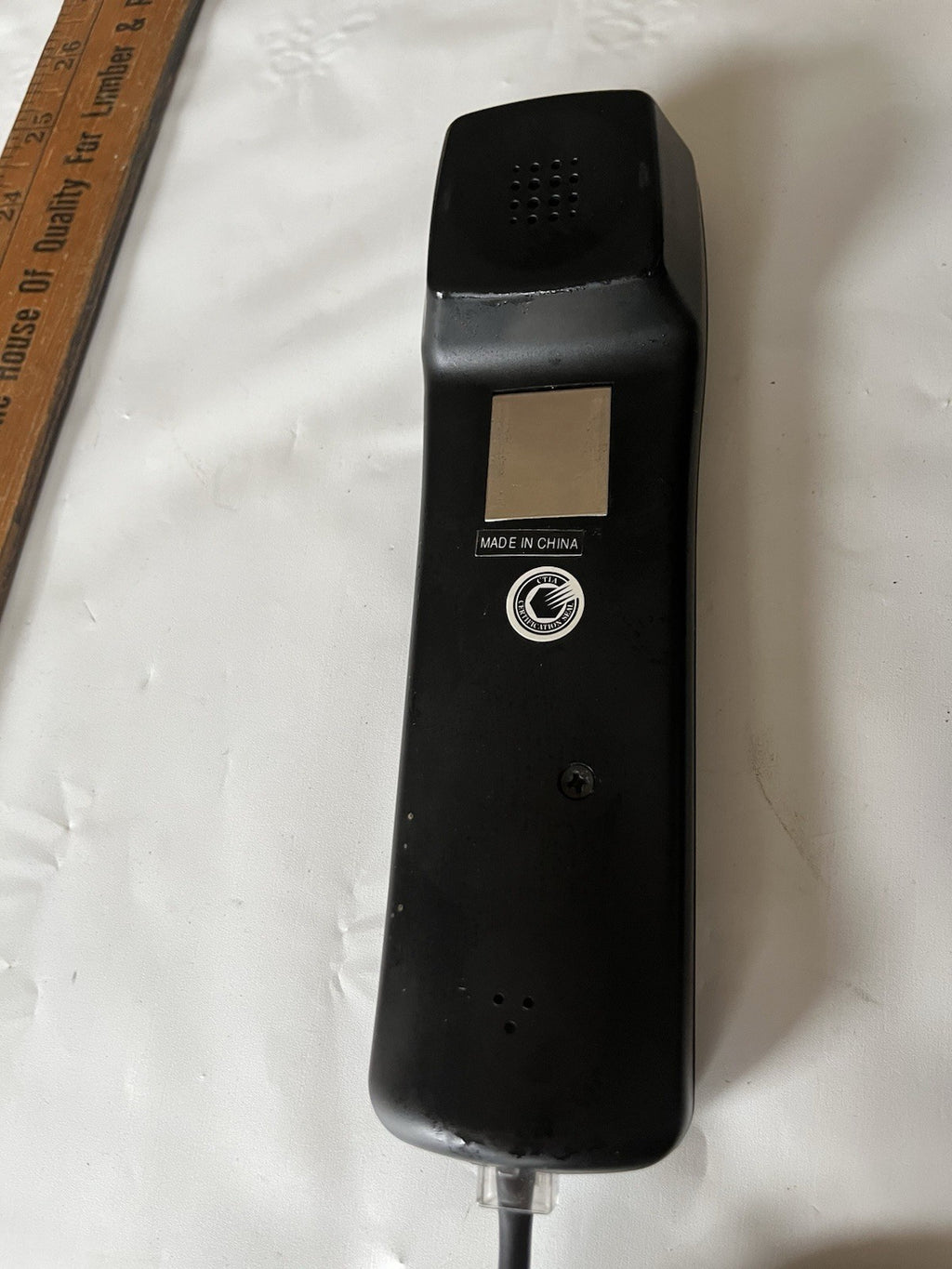Vintage Audiovox U. S. Cellular Bag Phone, Original Manual, No Bag.
