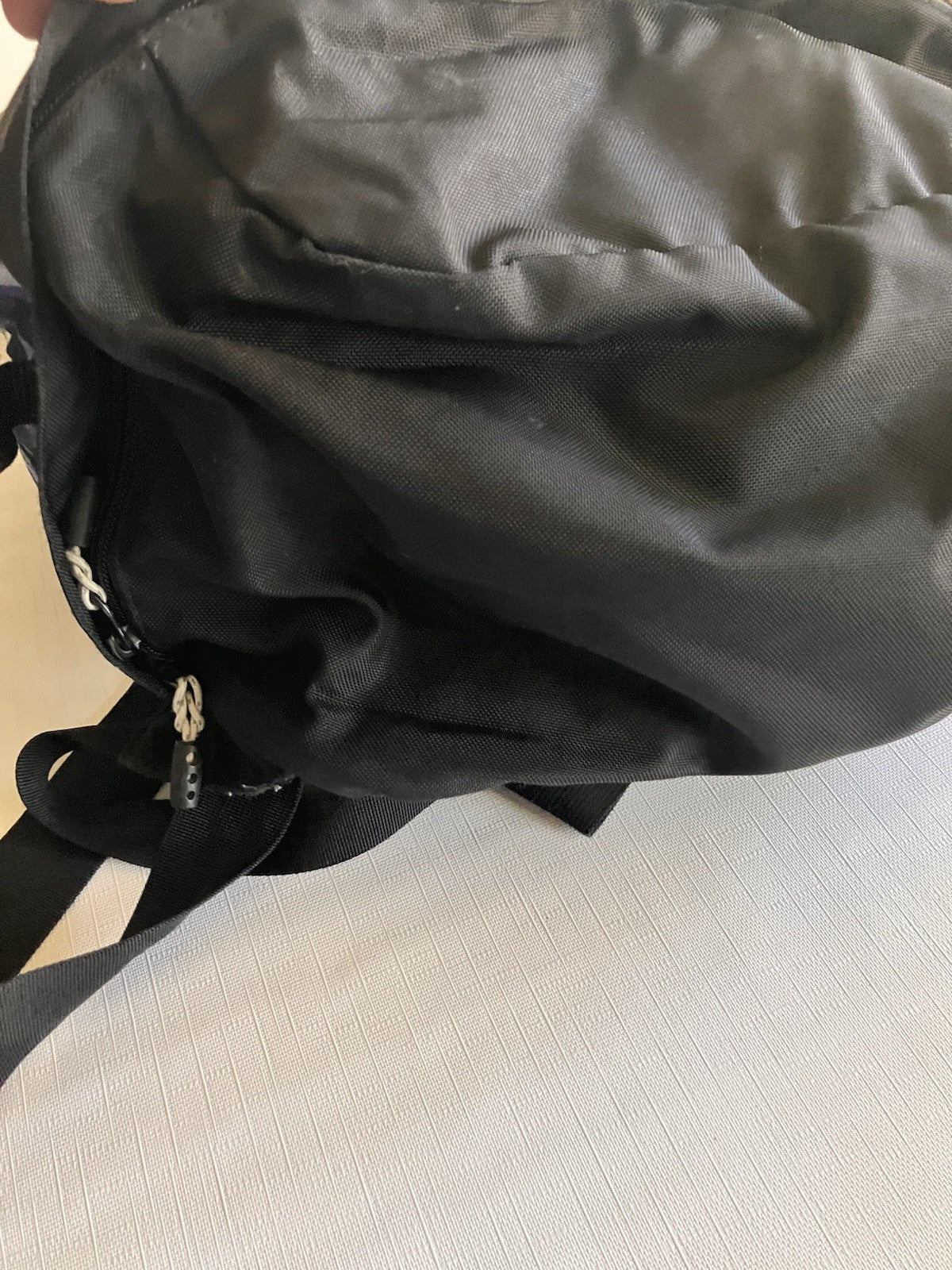 L.L.Bean Purple Two Toned And White large Backpack NOT monogrammed!