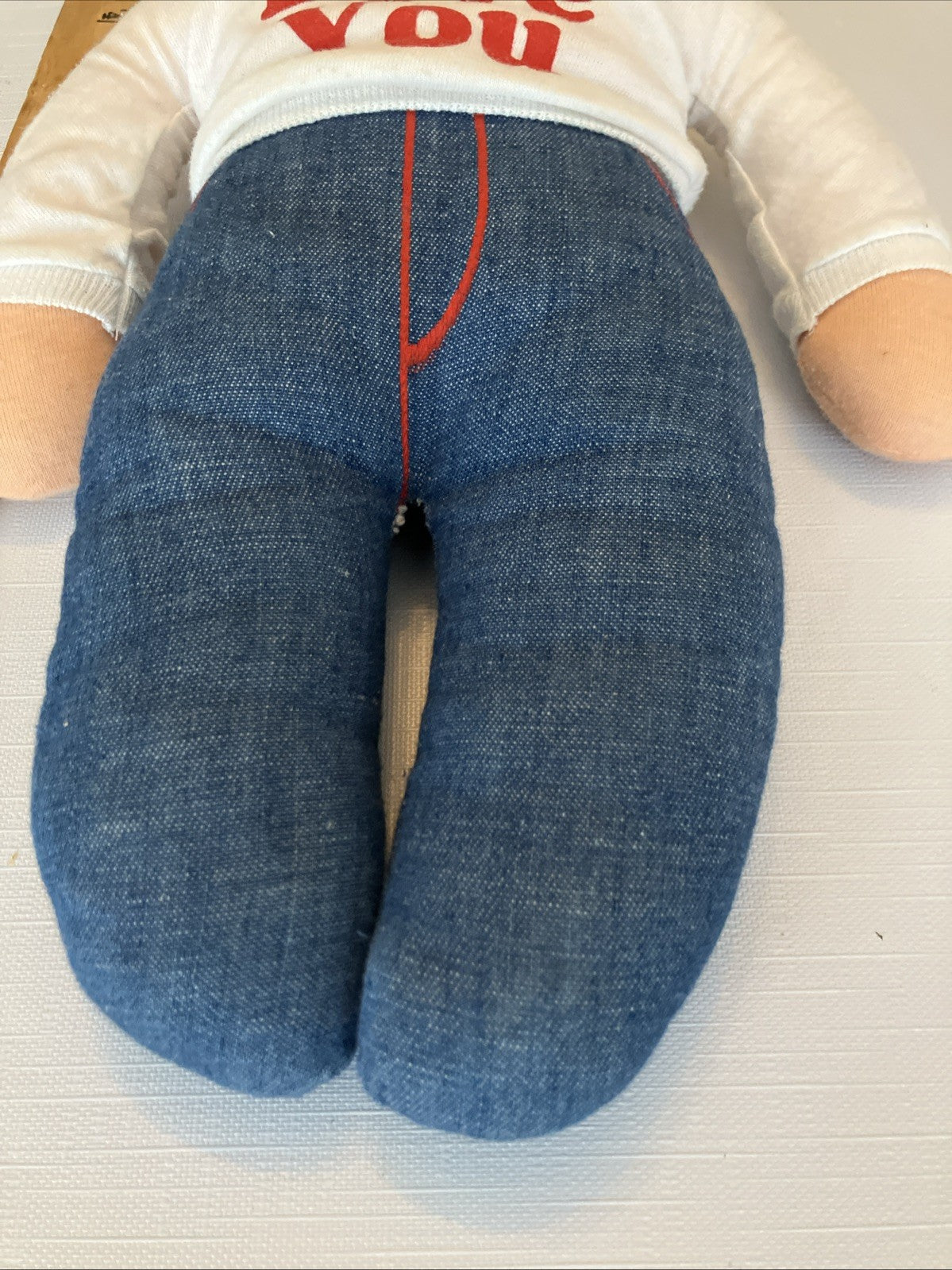 Rare Vintage Bubbychubs 16” “I Love You” Girl Doll Franklin, TN