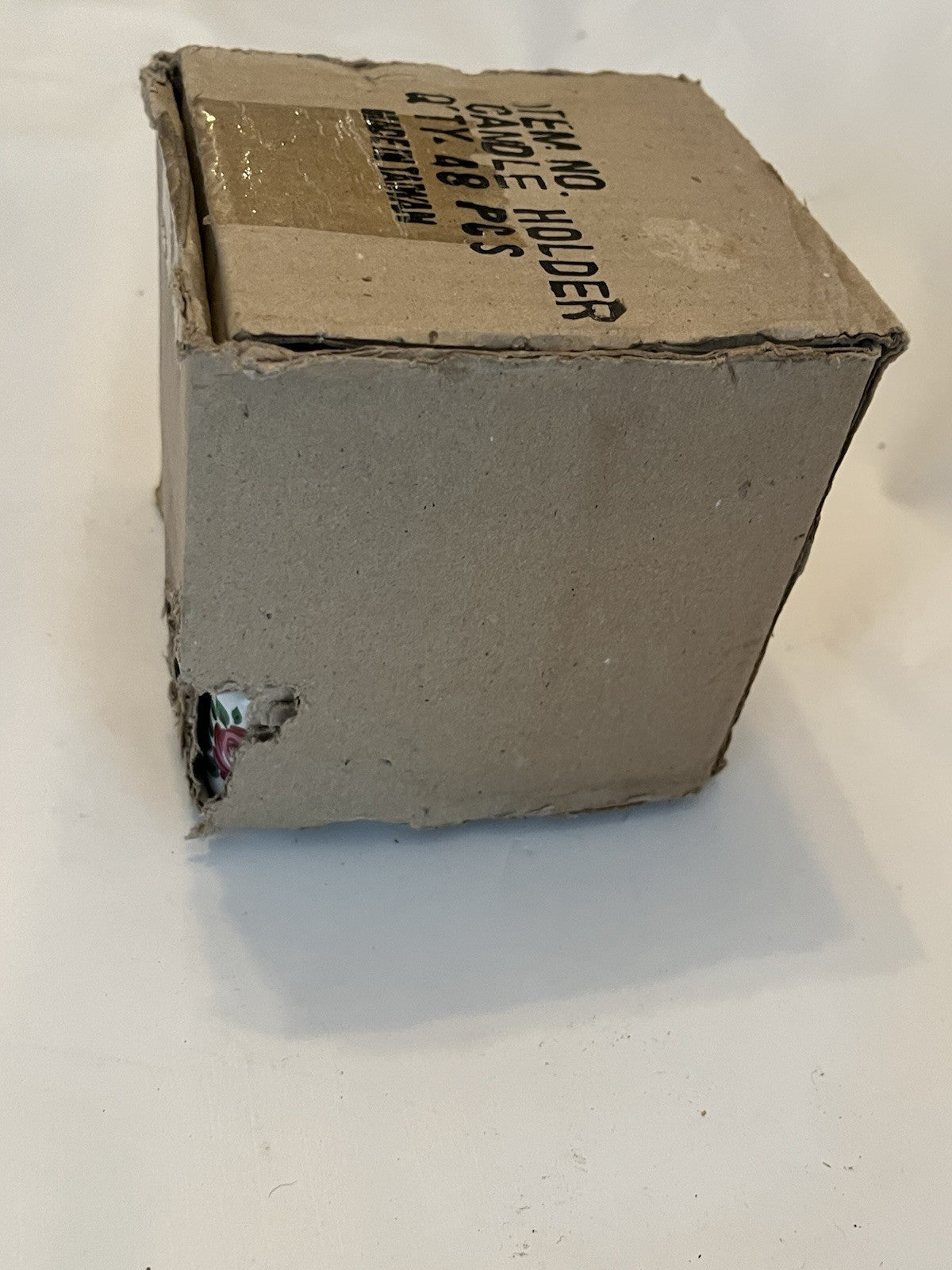 1990s 48 Count Of 1” Candle Holder; NOS. See Photos