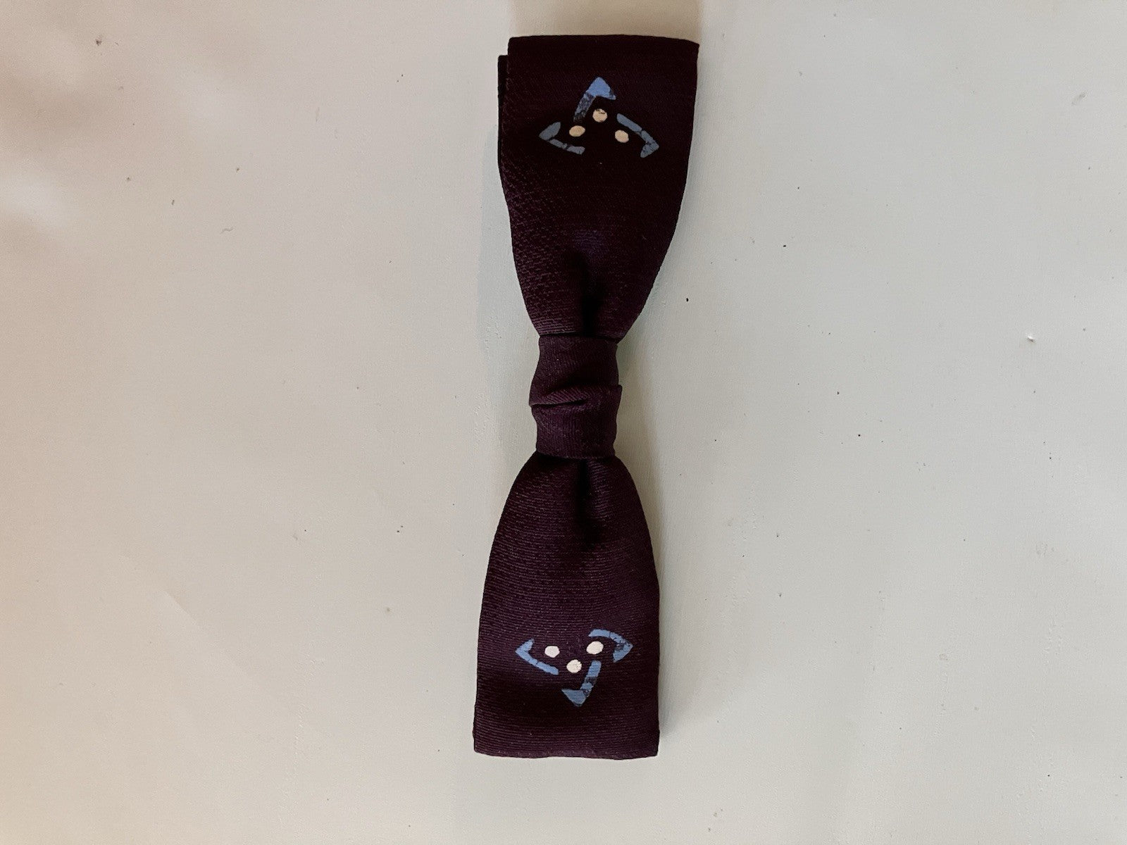 Vintage 1960’s Lot Of 7 Ties; Wide And Skinny Ties, Bow tie Clip On