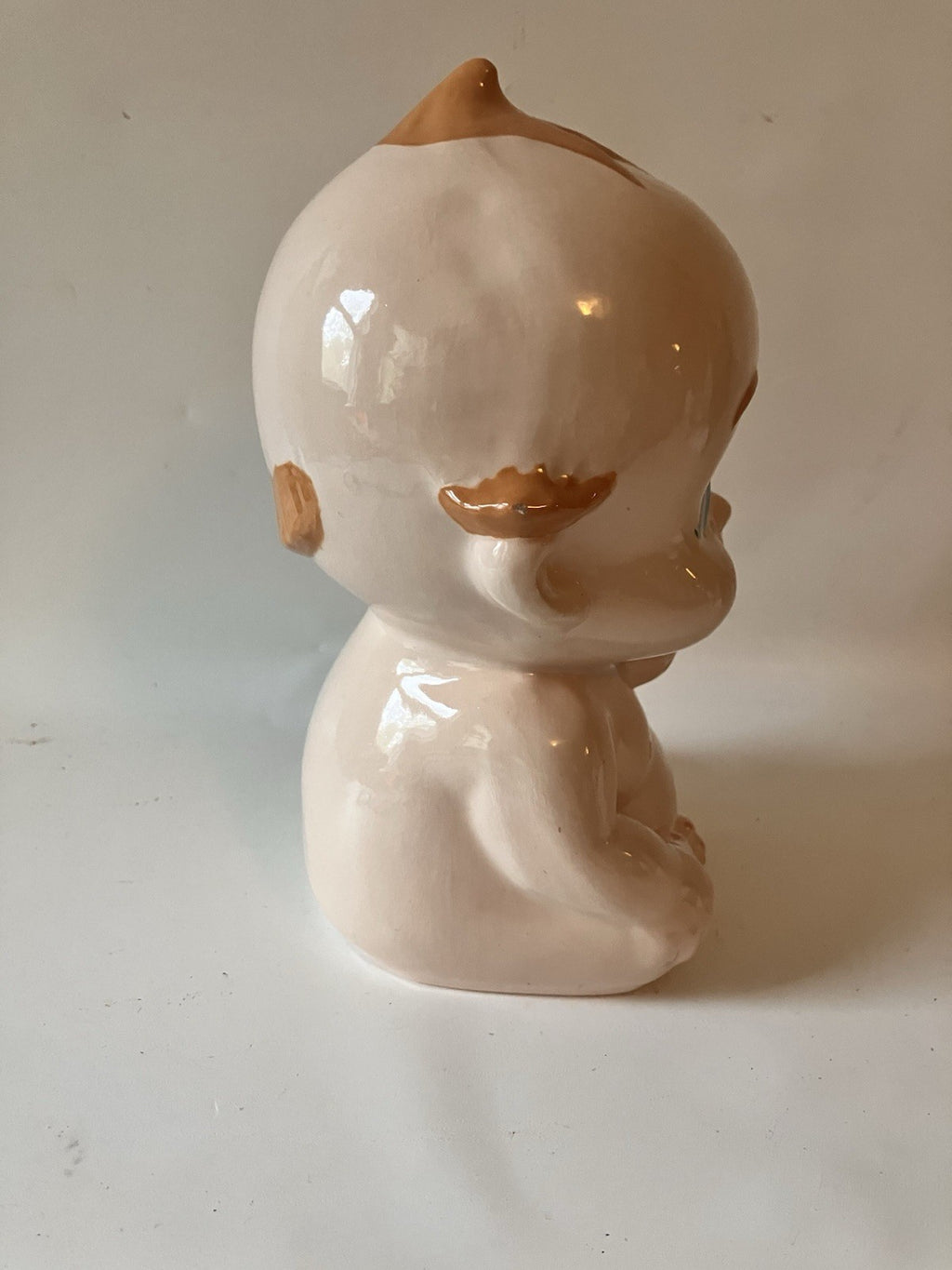 Vintage Baby 6” Tall Ceramic Figurine