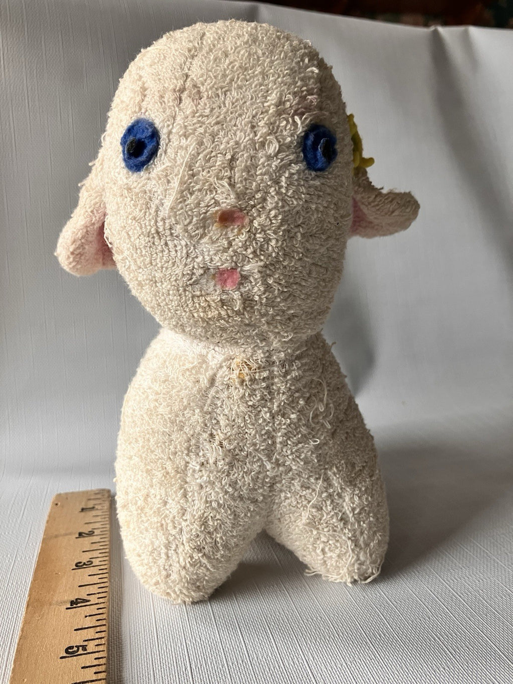Vintage 1930/40’s TerryToy Lamb-Rare Find!!