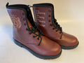 Brown Leather Boots Womens Size 7 DUMBLEDORE’S ARMY Harry Potter Size 7