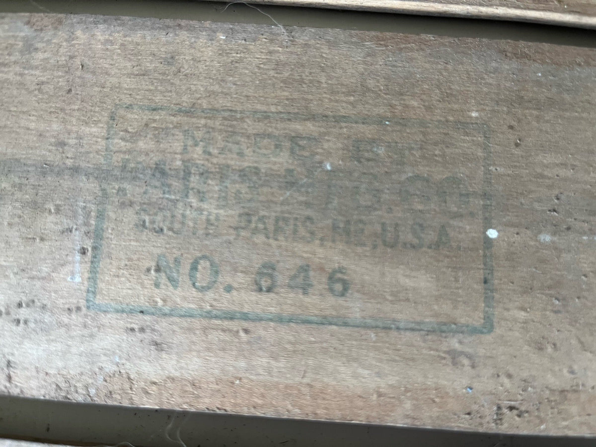 Vintage Speedway Snow Sled Model 846 Made Paris Maine