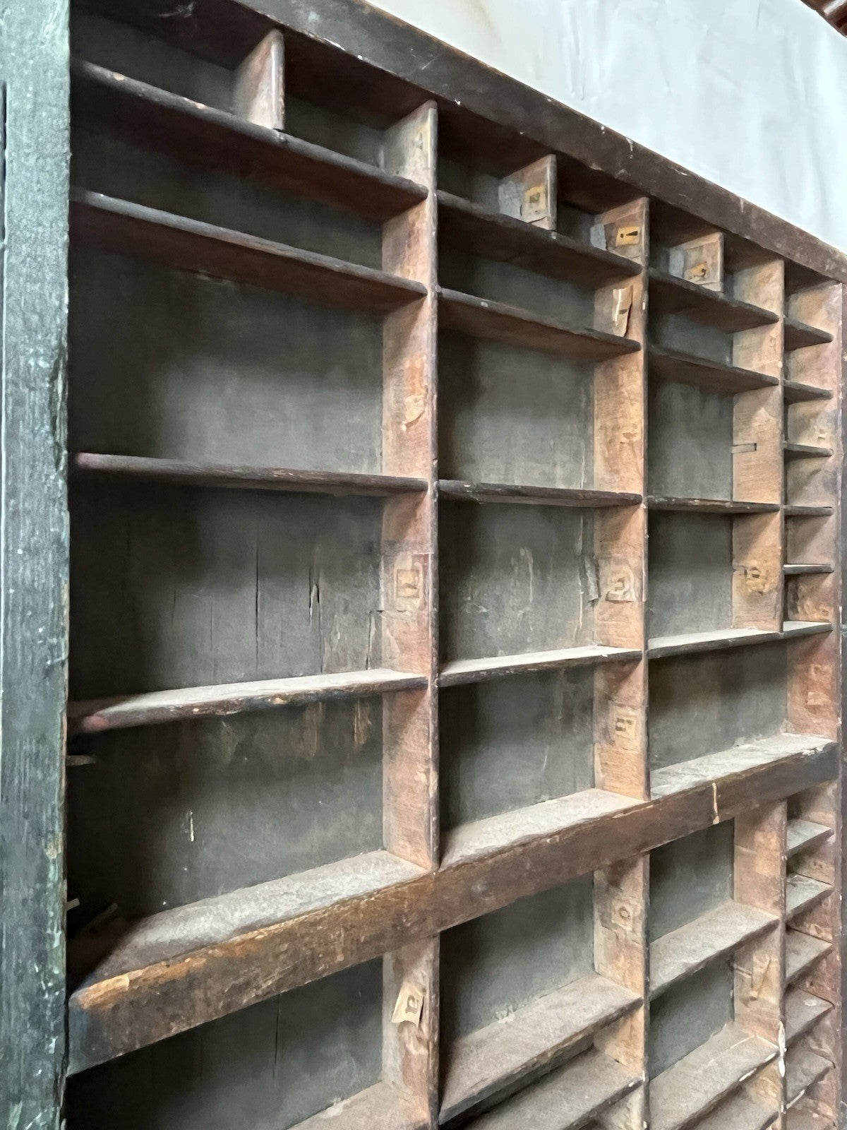 Antique Hamilton Letterpress Printer Drawer/Tray/Shadow Box 32.25" x 15.625"