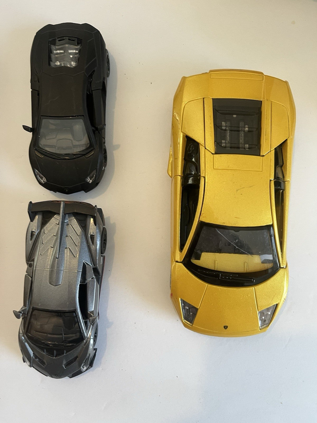 Lot of 9 Diecast Cars 1:38 1:42 Mclaren/F-150/Impala/Lambo