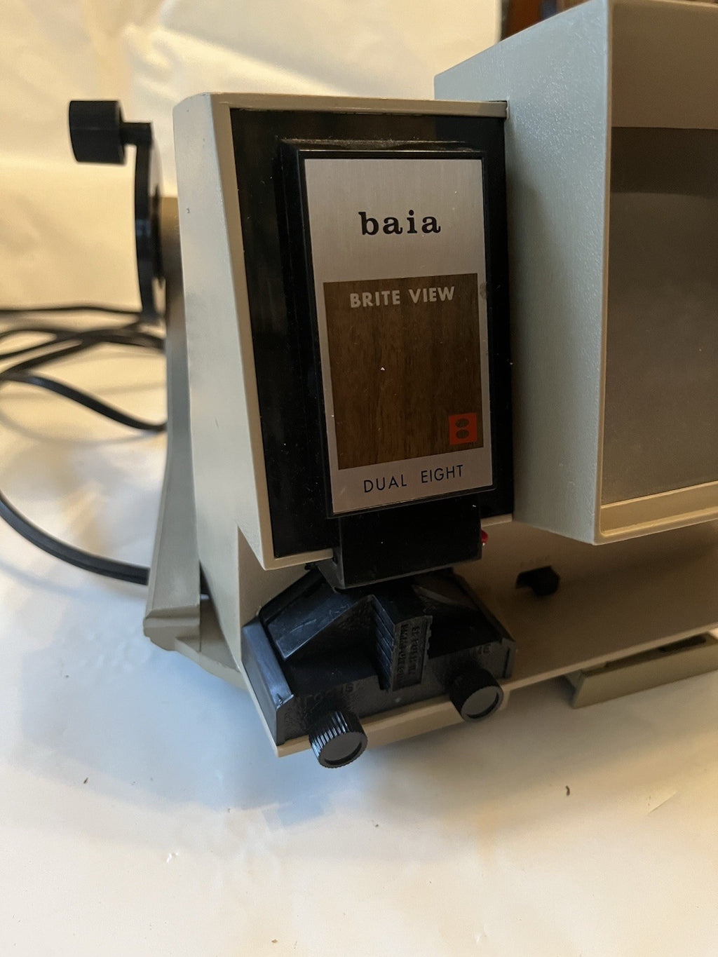 Vintage Baia Brite View Dual 8 Movie Film Editor, Works!