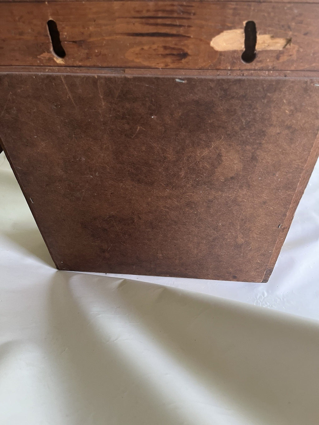 Vintage “Spices” Wooden/ Glass Door 17”x14” 12 Spice Cabinet & 11 Jars/ Stickers