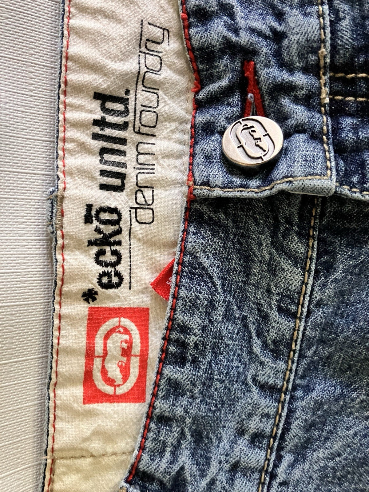 Y2K Mens ECKO Unltd Baggy Jeans Original Style 36” Waist.