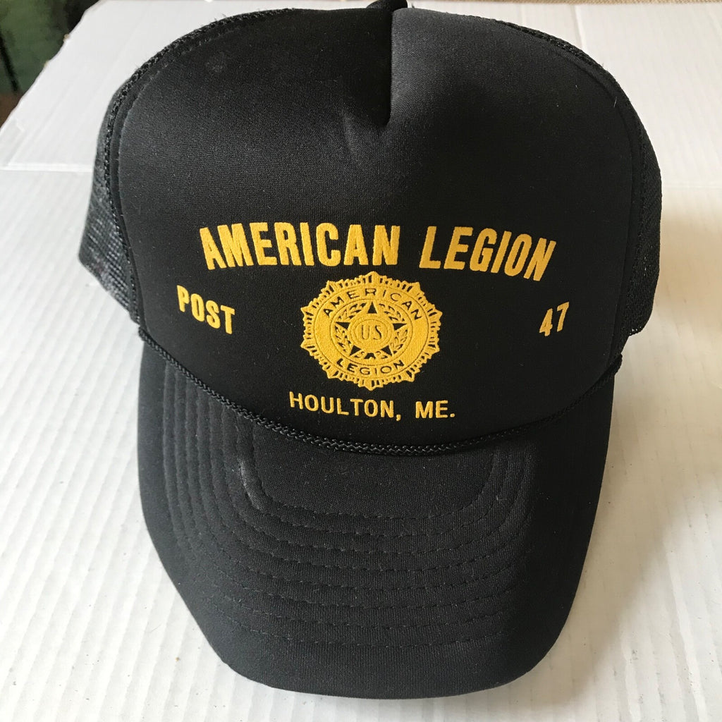 USS Clifton Sprague & American Legion Post 47 Trucker Hats VTG