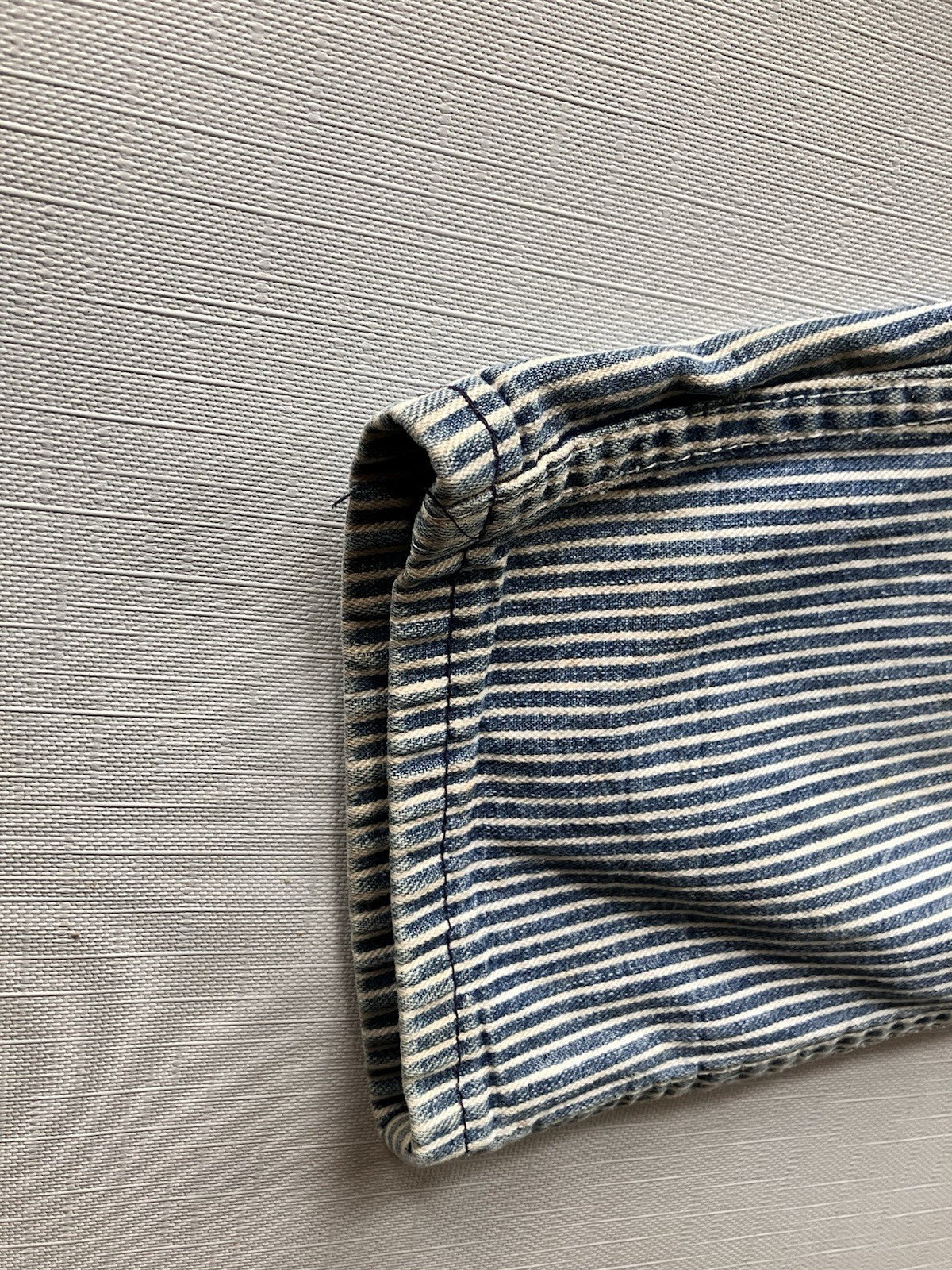 Vintage OshKosh Overalls Vestbak 3T  Bibs Pinstripe Railroad Hickory Stripe