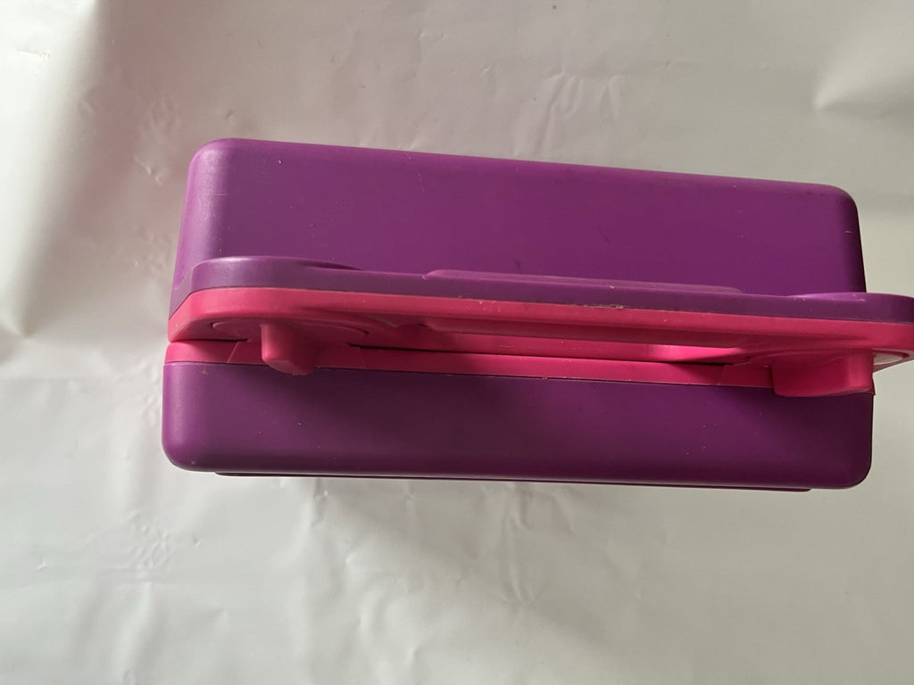 Vintage Igloo Turn Lock Lunchbox Purple/Pink 1990s EUC