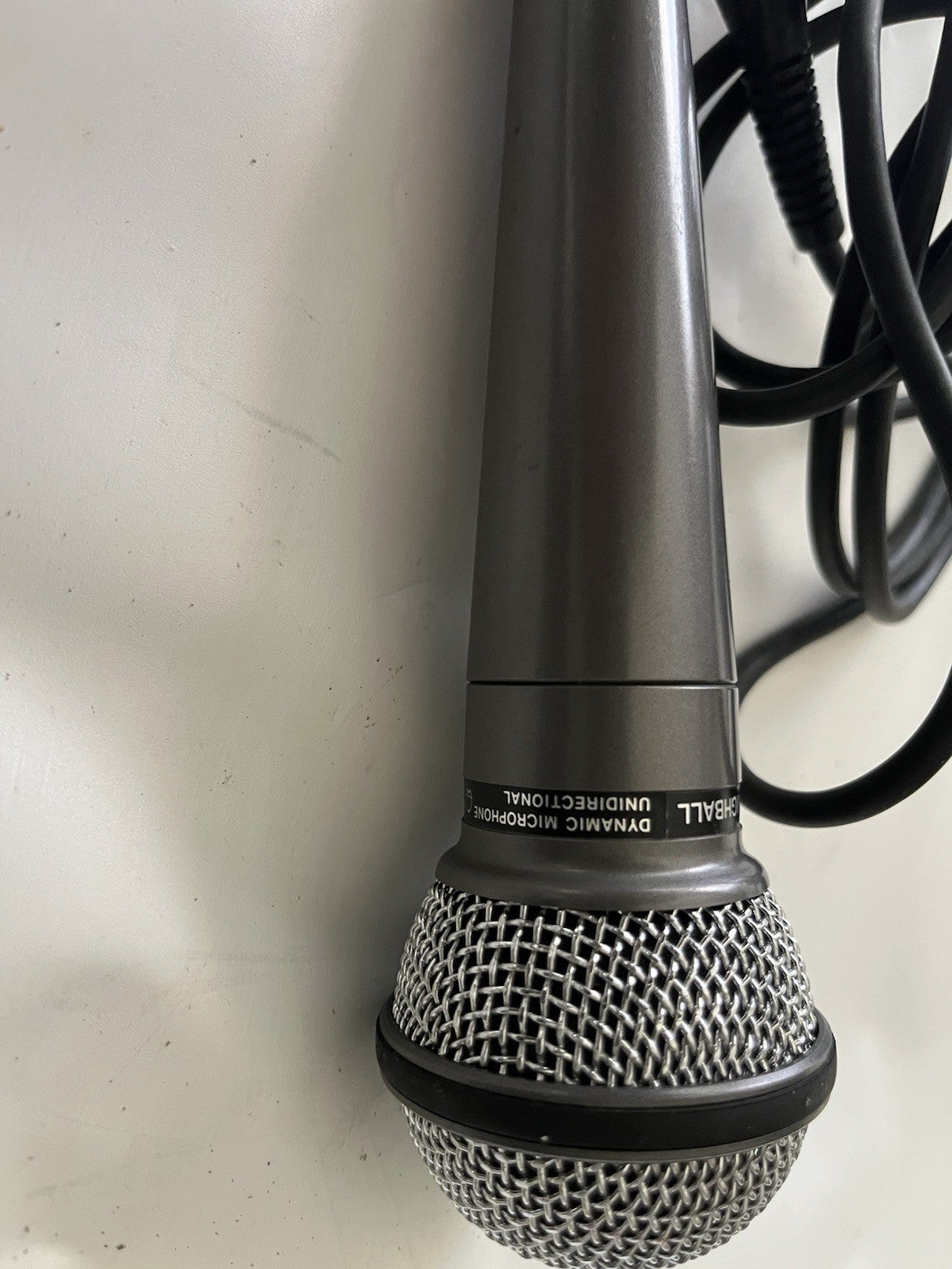 Lot of 2 Microphones Realistic Highball 33-984A/Starpower SP-9 & Cables Lot